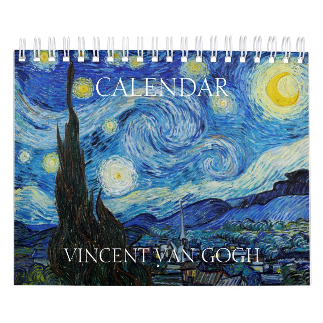 CALENDARIO VINCENT VAN GOGH BELLA ARTES CALENDAR (Tapa)