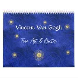 Calendario Vincent Van Gogh Bella Artes y citas