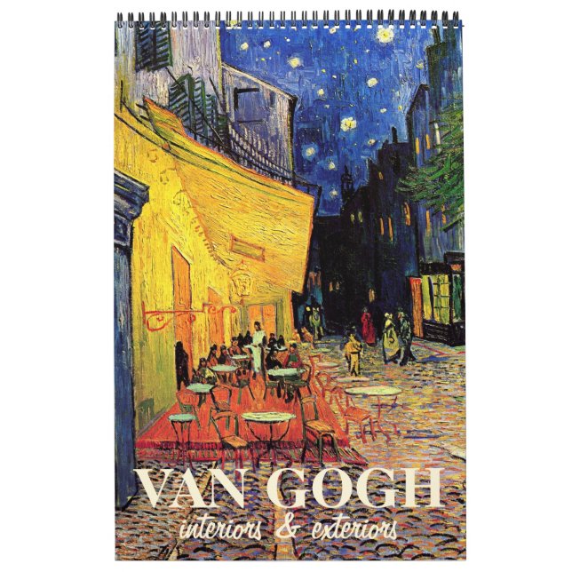 Calendario Vincent van Gogh, el impresionismo de los posts de (Tapa)
