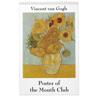 Calendario Vincent van Gogh Poster del Month Club