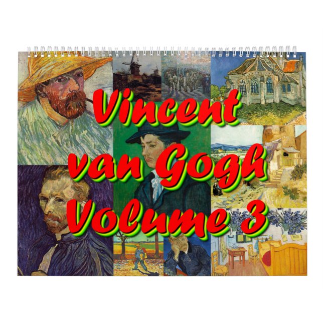 Calendario Vincent Van Gogh Volumen 3 (Tapa)