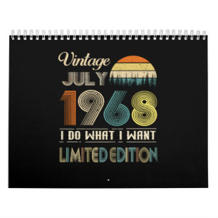 Calendario Viñeta Julio 1968 Lo que quiero edición limitada
