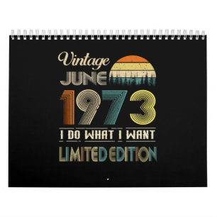 Calendario Viñeta Junio 1973 Lo que quiero Edición Limitada