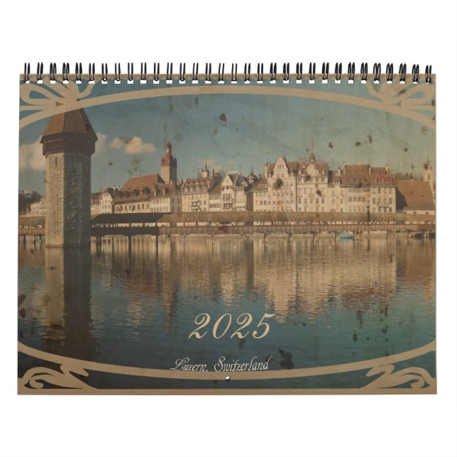 Calendario vintage 2025 (Tapa)