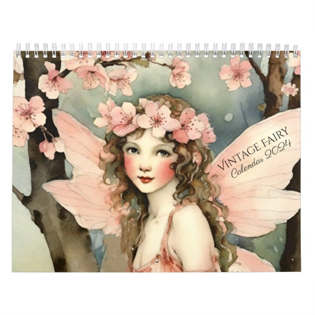 Calendario Vintage Fairy (Tapa)