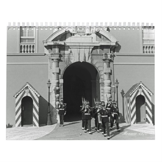 Calendario Vintage Mónaco 1970 (Tapa)