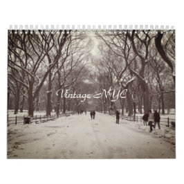 Calendario Vintage NYC