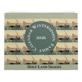 Calendario Vintage Photo Holy Land Bible Quote Pastor Gift   