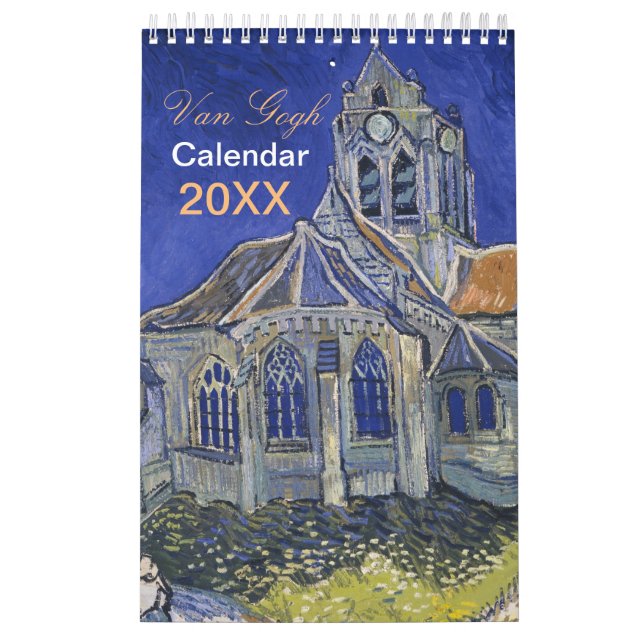 Calendario Vintage Van Gogh Art Calendar (Tapa)