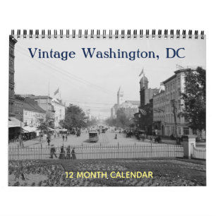 Calendario Vintage Washington DC