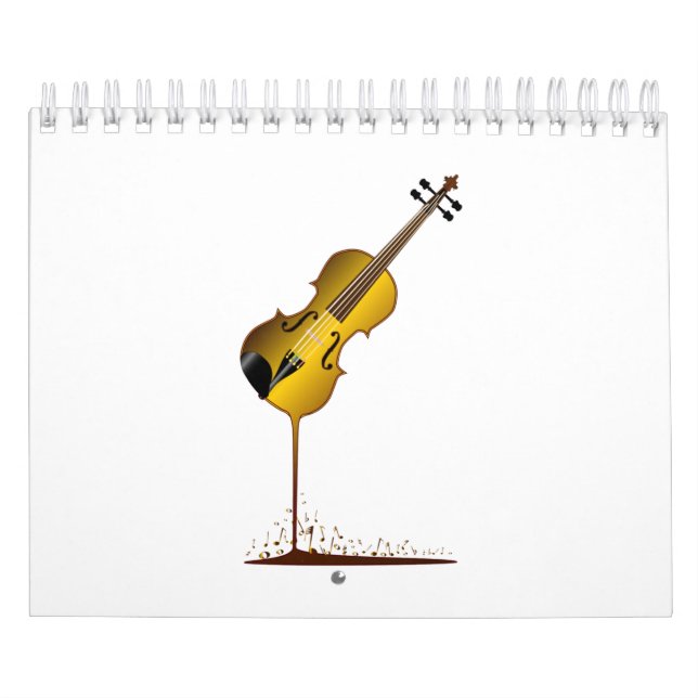 Calendario Violin líquido (Tapa)