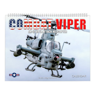 Calendario VIPER DE COMBATE - Helicóptero de ataque VIPER AH-