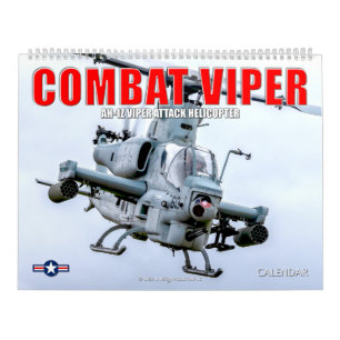 Calendario VIPER DE COMBATE - Helicóptero de ataque VIPER AH-