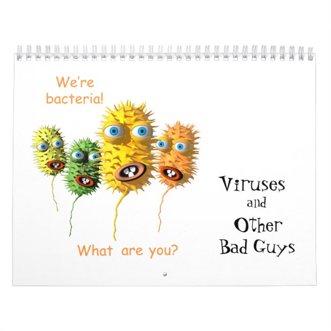 Calendario Virus y otros chicos malos (Tapa)