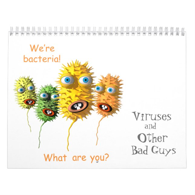 Calendario Virus y otros chicos malos (Tapa)