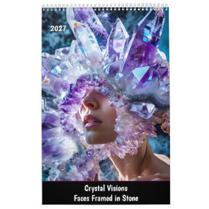Calendario Visiones de Cristal – Rostros Enmarcados en Piedra