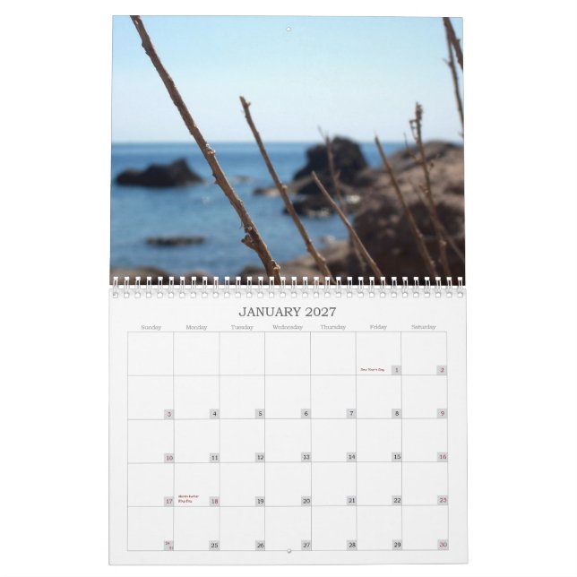 Calendario Visiones de Italia (Jan 2027)
