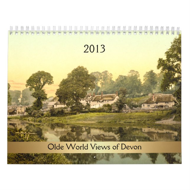 Calendario Visiones mundiales 2013 de Olde de Devon (Tapa)