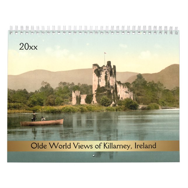 Calendario Visiones mundiales de Olde de Killarney Irlanda (Tapa)
