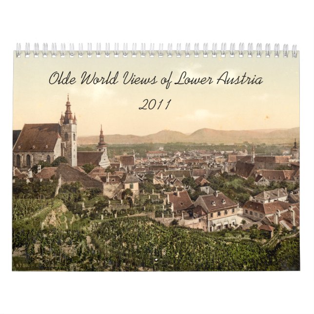 Calendario Visiones mundiales de Olde de una Austria más baja (Tapa)