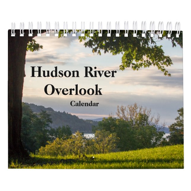 Calendario Vista del río Hudson (Tapa)