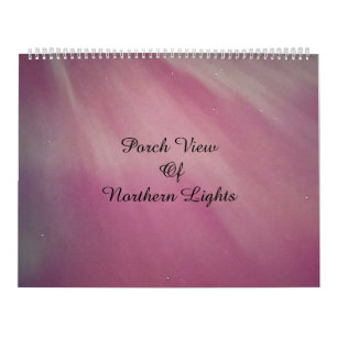 Calendario Vista Porch de las Luces del Norte / Uno /