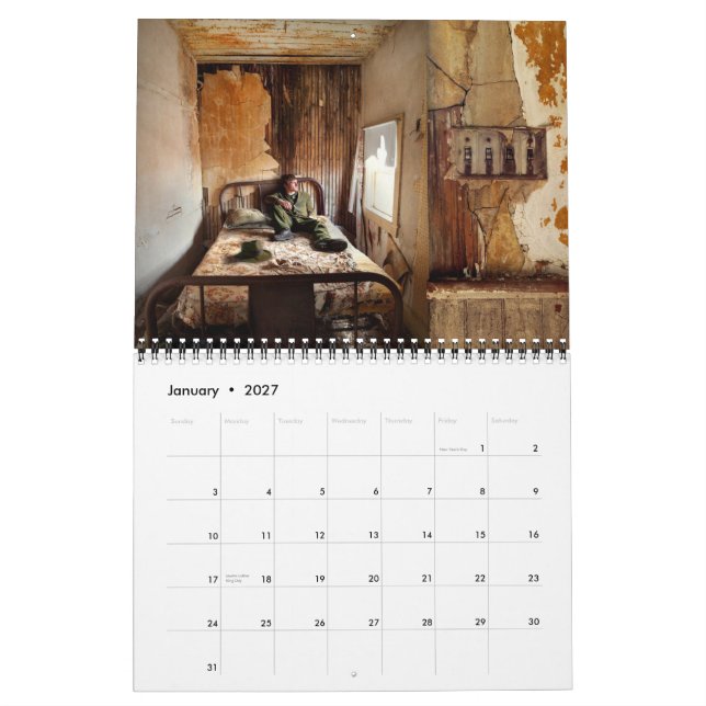 Calendario Vista retrospectiva 2010 (Jan 2027)