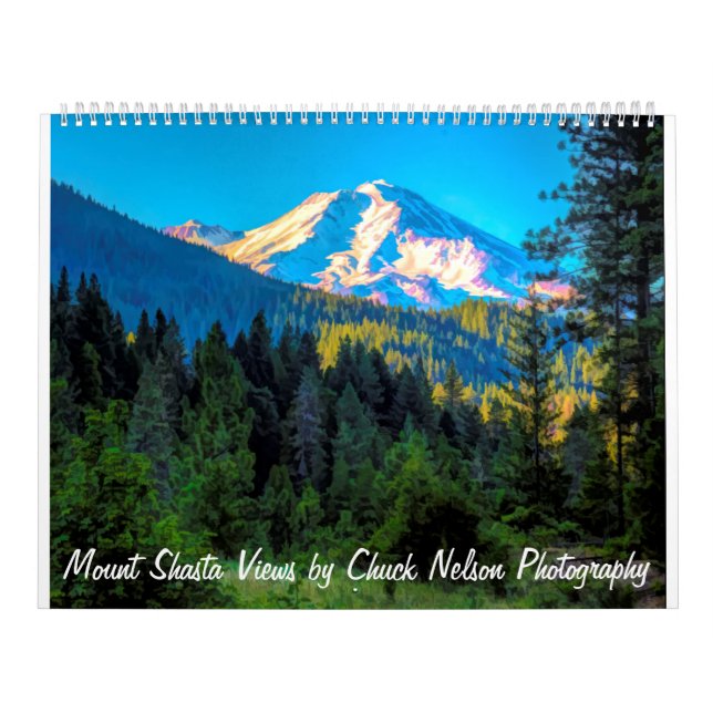 CALENDARIO VISTAS DE MONT SHASTA #3 (Tapa)