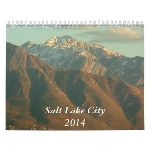 Calendario Vistas de Salt Lake City - 2014
