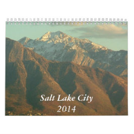 Calendario Vistas de Salt Lake City - 2014