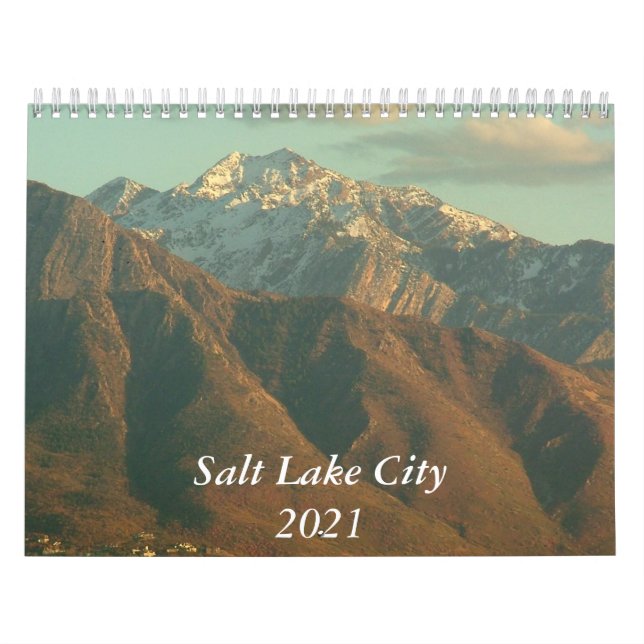 Calendario Vistas de Salt Lake City - 2021