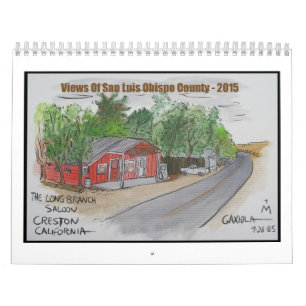 Calendario Vistas del condado de San Luis_obispo