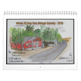 Calendario Vistas del condado de San Luis_obispo