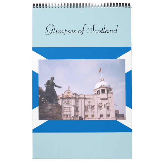 Calendario Vistazos de Escocia (Tapa)