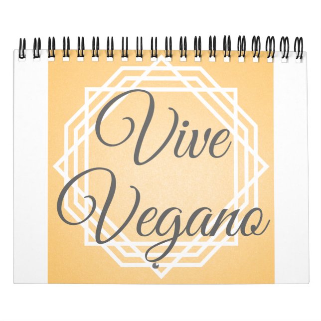 Calendario Vive vegano | Live vegan (Tapa)