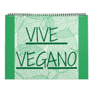 Calendario Vive vegano | Verduras en vivo