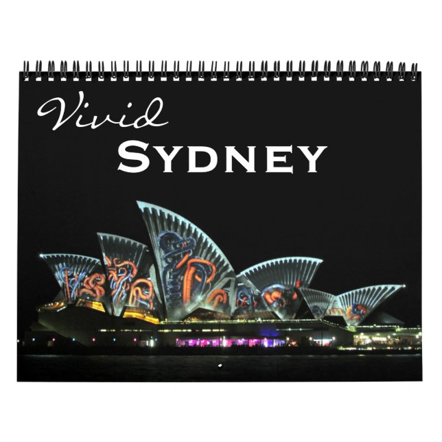 Calendario Vivid Sydney 2027 (Tapa)