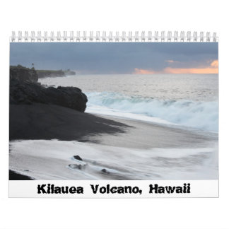 Calendario Volcán de Kilauea, Hawaii