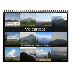Calendario Volcanes Wall Calendar de J.W. Padre.
