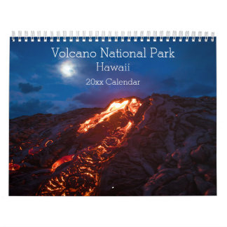 Calendario Volcano National Park Calendar