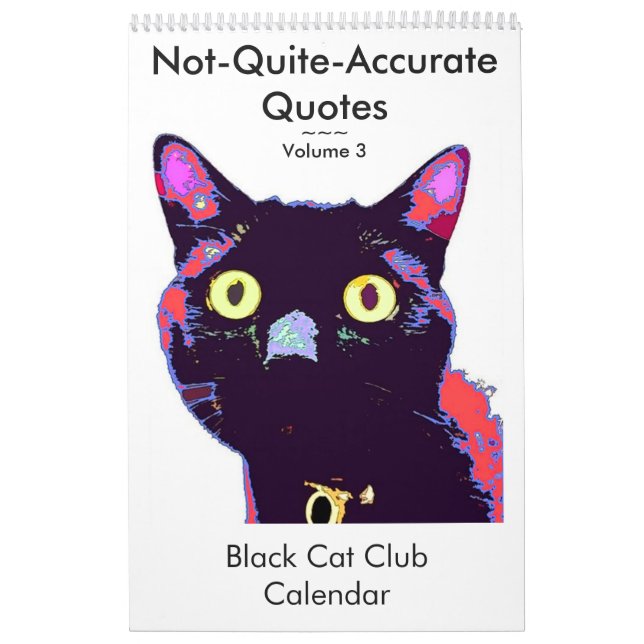 Calendario Volumen no muy exacto 3 de las citas (Tapa)