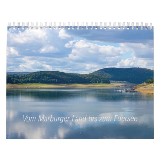 Calendario Vom Marburger Land bis zum Edersee (Tapa)