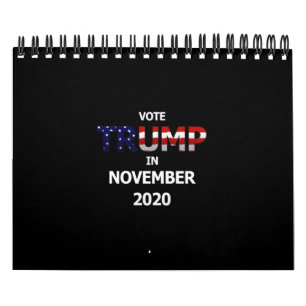 Calendario Votar a Trump en 2020