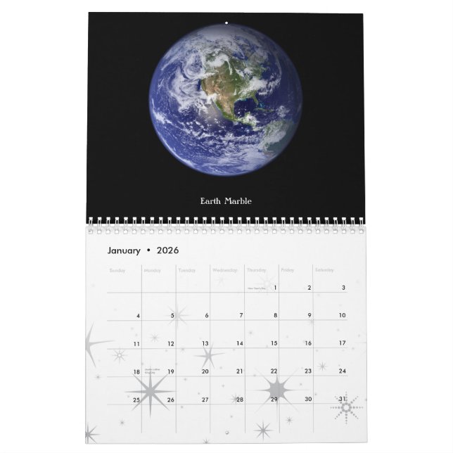 Calendario Vuéleme a la luna y entre las estrellas (Jan 2026)