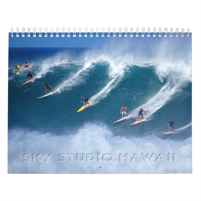 Calendario Waimea Bay Calendar (Tapa)