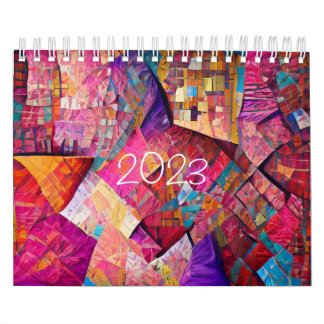 Calendario Waiola Quilting Two Page SmallCalendar, Blanco