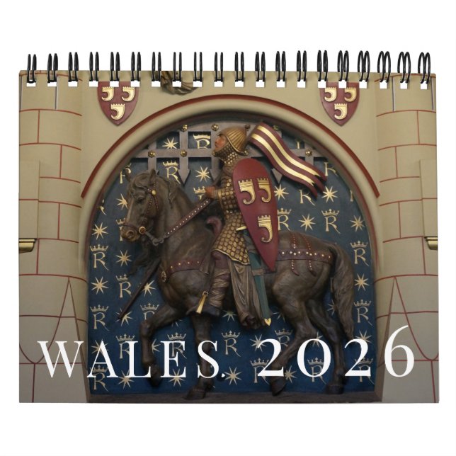 Calendario Wales, U.K. Calendar 2026 (Tapa)