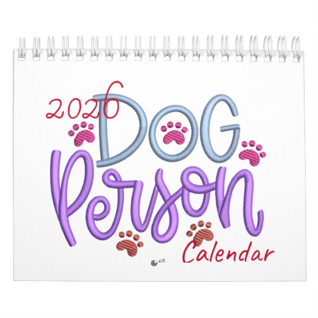 Calendario Wall 2026 Dog Calendar (Tapa)