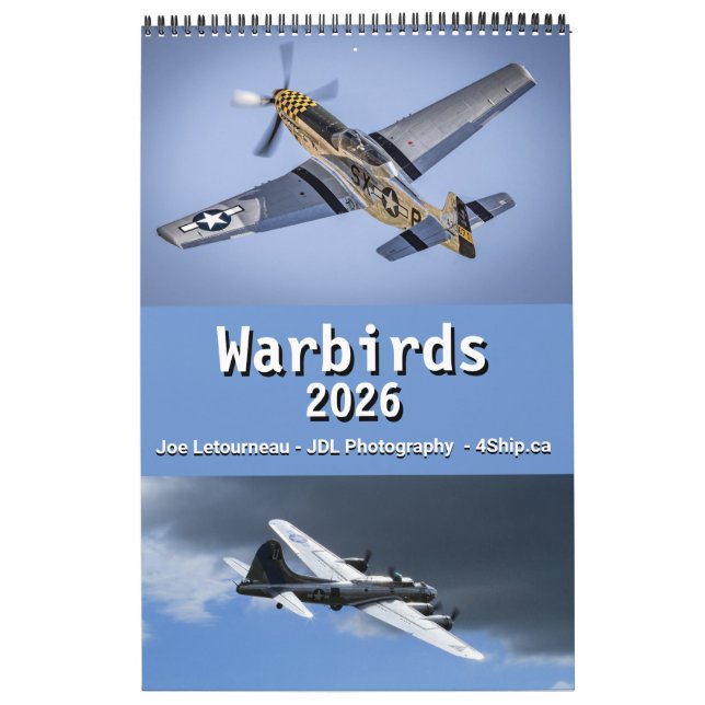 Calendario Warbirds 2026 (Tapa)