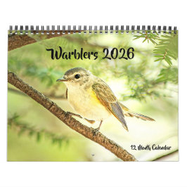 Calendario Warblers 12 Month Wall Calendar 2026